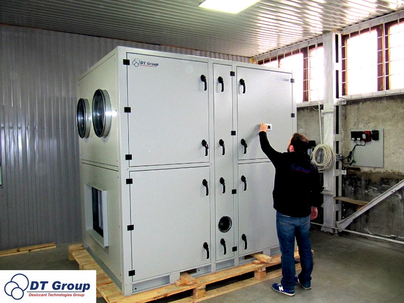 сорбционно роторный осушитель DT Group MDC16000