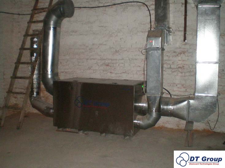 Адсорбційний роторний осушувач повітря Desiccant Technologies Group MDC4000