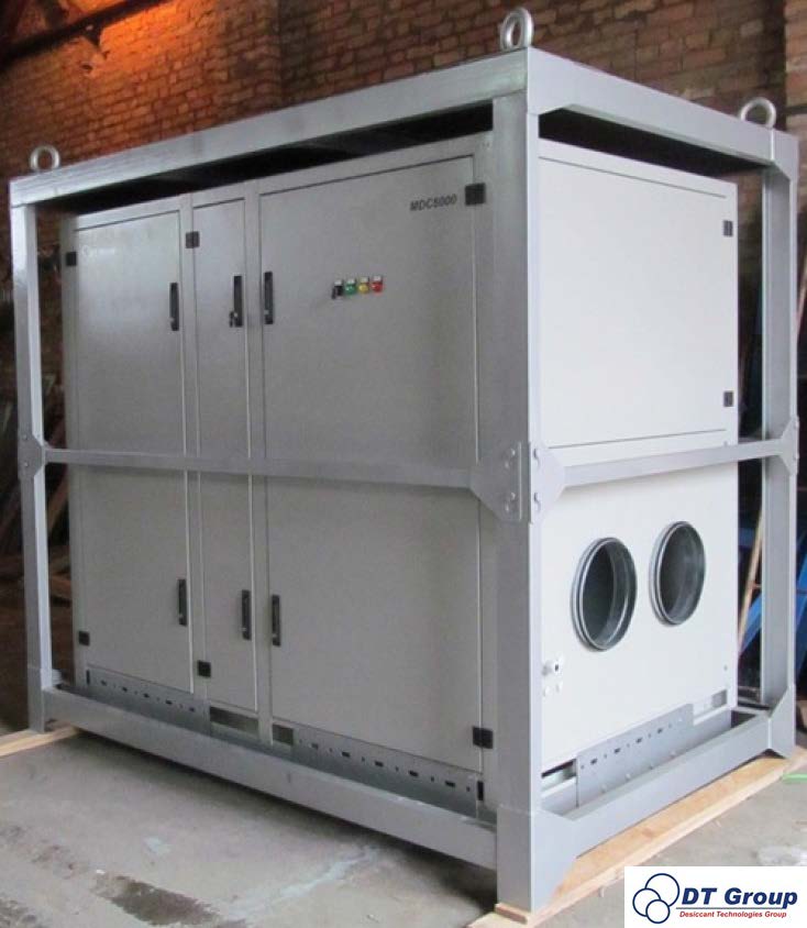 Адсорбційний роторний осушувач повітря Desiccant Technologies Group MDC6000 Customized