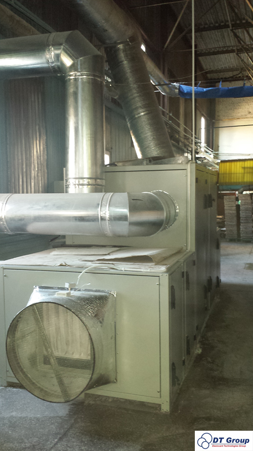 Осушувач повітря для сушіння та вистойки зефіру.